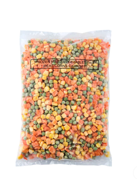 3-way Frozen Mixed Vegetables (Corn, Carrots, Green Peas)