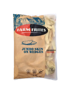 Farm Frites Jumbo Wedges Skin on 2kg X 6 packs