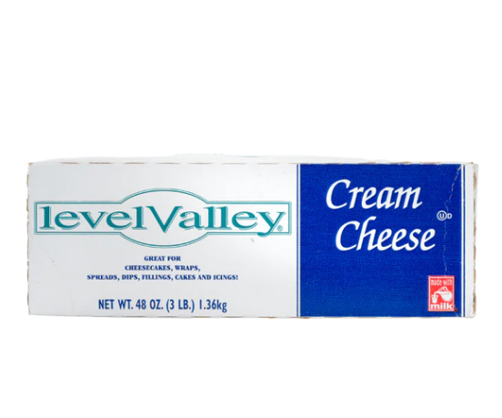 Level Valley Cream Cheese (1.36kg)