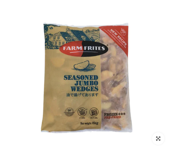 Farm Frites - Jumbo Seasoned Wedges (6x2kg)
