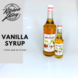 MONIN VANILLA SYRUP