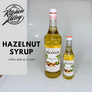 MONIN HAZELNUT SYRUP